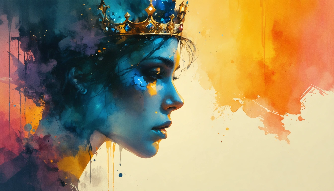 Sjajna kruna: zlato i dragulji